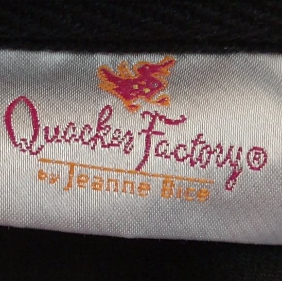 Quacker Factory women's size small fleece zip up vest - Picture 6 of 6